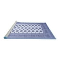thumbnail image 2 of Ahgly Company Machine Washable Indoor Rectangle Persian Blue Traditional Area Rugs, 4' x 6', 2 of 4