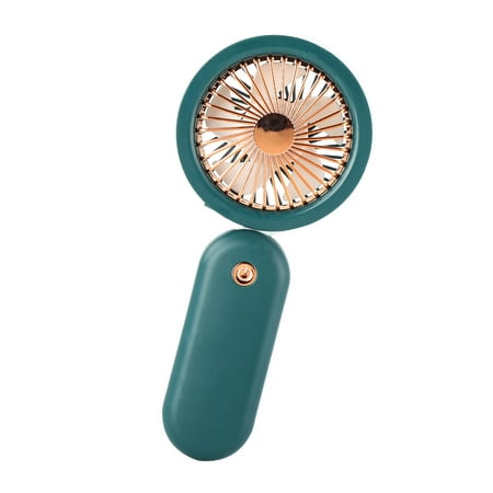 

Neck Hanging Fan USB Electric Rechargeable Handheld Fan Adjustable Portable Cooling Device Pink