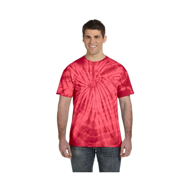 TieDyes Men's ReactiveDyed Flat Collar TShirt, Style T1001