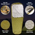 thumbnail image 2 of Lightweight Waterproof Thermal Sleeping Bag for Camping and Hiking, 2 of 17