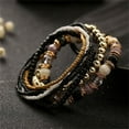 thumbnail image 4 of Ayyufe Boho Bracelets Pack Of 7 Women Boho Bohemian Mix Multilayer Elastic Beaded Bracelets for Banquet Party, 4 of 8