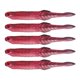 thumbnail image 1 of Señuelo suave de pesca, 5 uds., 7,3g, realista, tentador, luminoso, forma de pez de imitación, señuelo suave para pesca con caña, 1 of 5