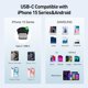thumbnail image 4 of Cargador portátil iWalk USB-C 20W 4800mAh para iPhone 15, 4 of 7