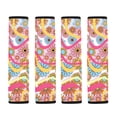 thumbnail image 5 of Chririnla Colorful Floral Confetti Seat Belt Shoulder Pad 2 PCS Car Seat Belt Pads Waterproof Skin-Friendly Suitable for Auto Cars, 5 of 8