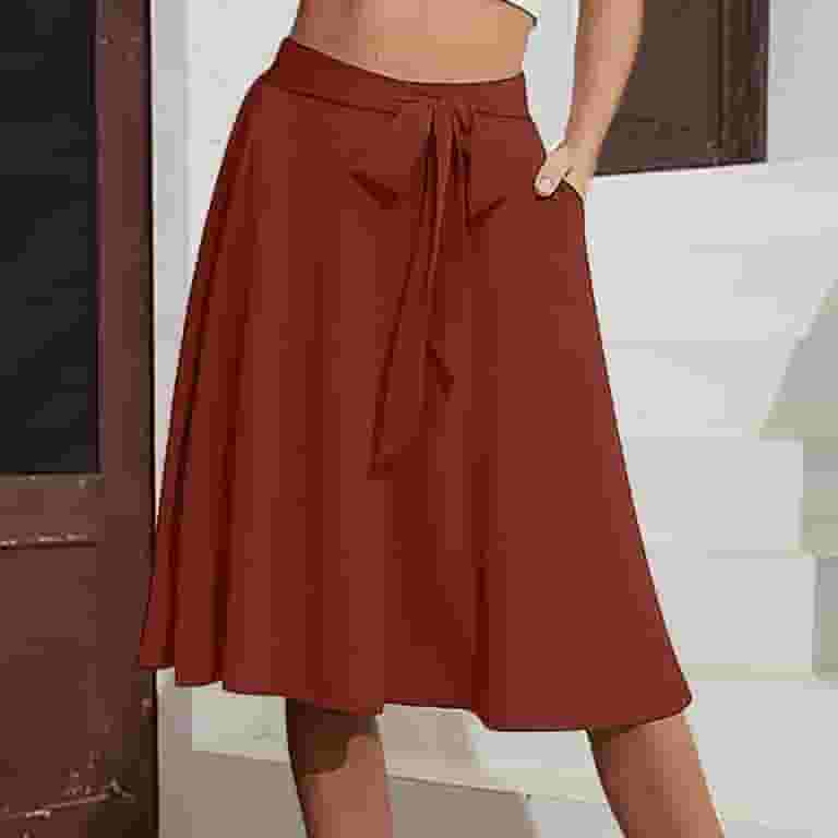 casual midi linen skirt with buttons 4353 casual midi linen skirt with buttons 4353