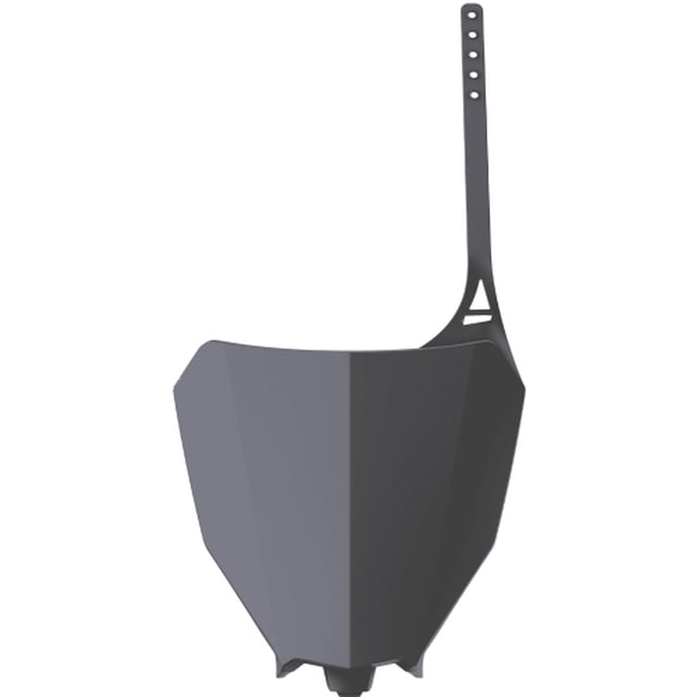Polisport Restyle Plaque d'Immatriculation avant Gris Nardo