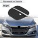 thumbnail image 3 of Cubierta de luz de niebla frontal derecha única para BMW X5 E70 2011-2013, inserciones de cubierta de luz de niebla del parachoques delantero No.51117222860 ABS 1 Pc, 3 of 7