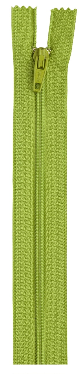 (2 pack) Coats & Clark 9" Kiwi All-Purpose Zipper, 1 Each, Kiwi