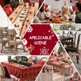 thumbnail image 5 of Christmas Chair Covers, Stretch Dining Room Chair Covers Set of 6, Christmas Decoration/Home Decor Chair Protector Slipcovers, 5 of 7