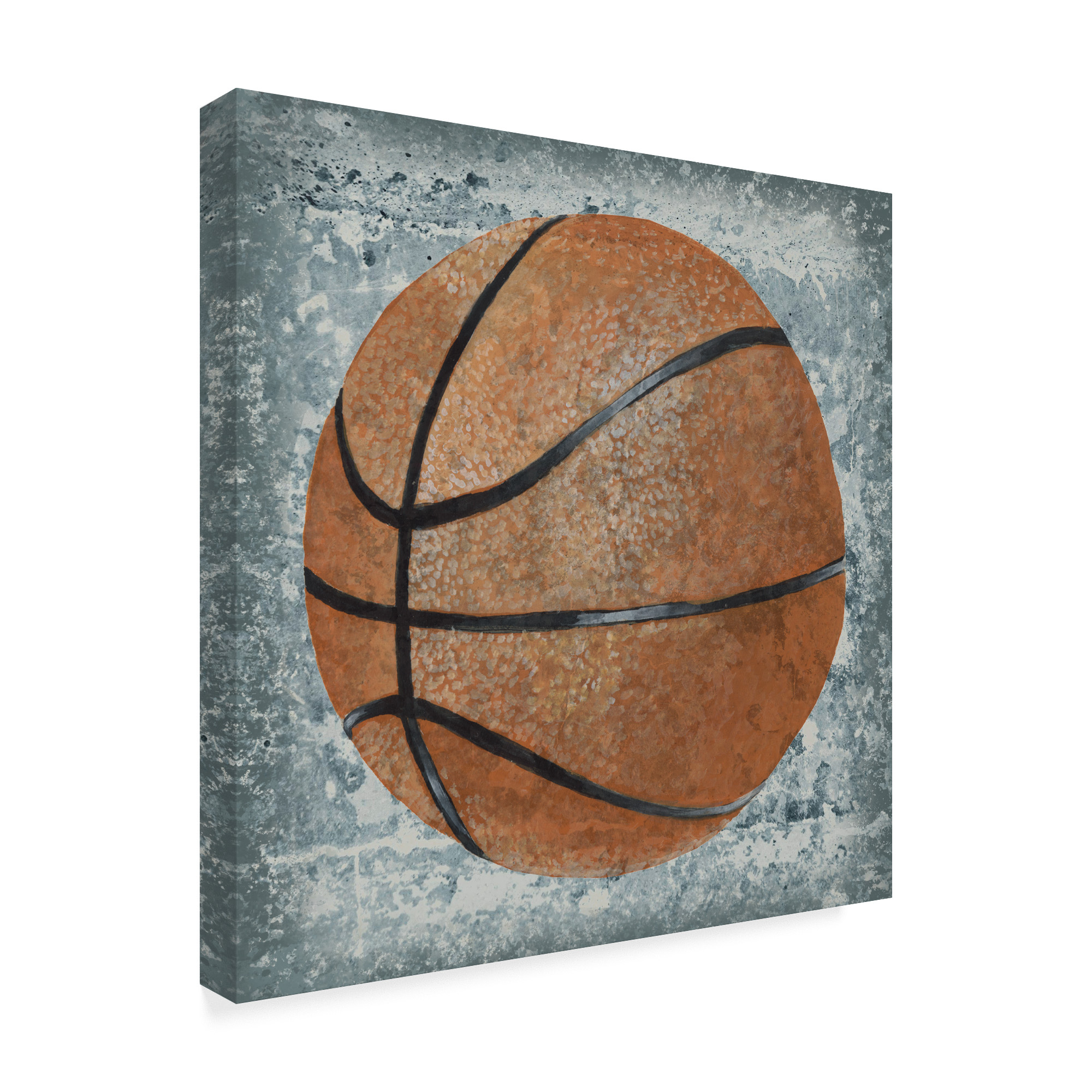 Trademark Fine Art 'Grunge Sporting I' Canvas Art by Studio W