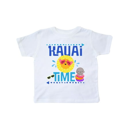 

Inktastic Kauai Time Hawaii Vacation Gift Toddler Toddler Girl T-Shirt
