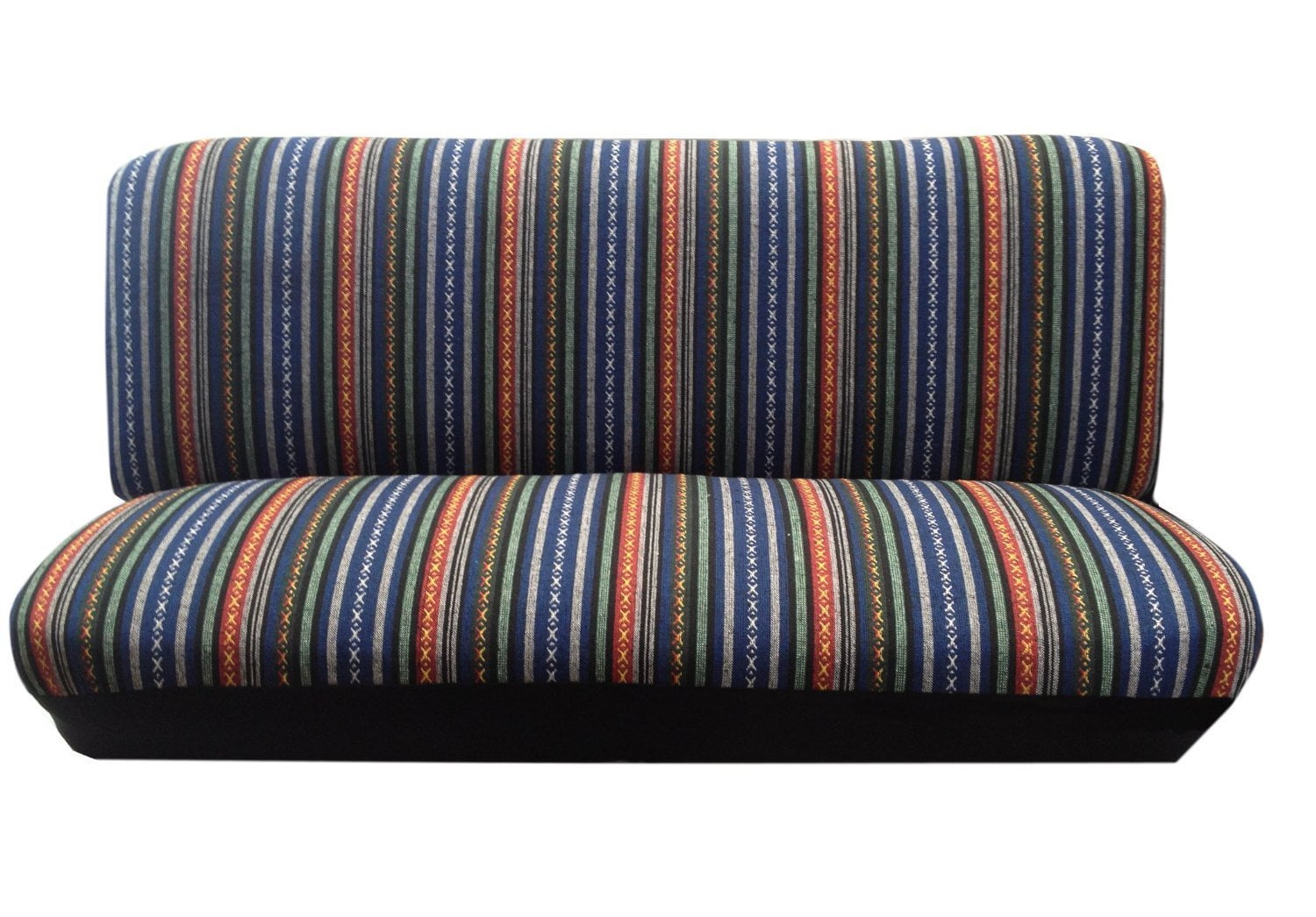 Premium Universal Fit Baja Blue Saddle Blanket Bench Seat Cover
