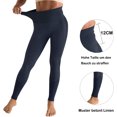 thumbnail image 4 of Fitness Mallas de levantamiento de glúteos para mujer, pantalones de entrenamiento, medias de compresión (M azul real) Tmvgtek Para Estrenar, 4 of 9
