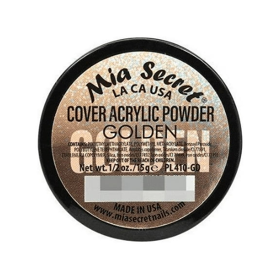 Mia Secret Acrylic Powder Cover Golden 1/2 oz.