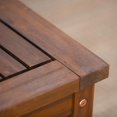 thumbnail image 3 of Pemberly Row Acacia Wood Patio Bench in Brown, 3 of 6