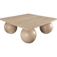 thumbnail image 3 of Meridian Furniture Fitch Natural Oak Veneer Coffee Table, 3 of 6