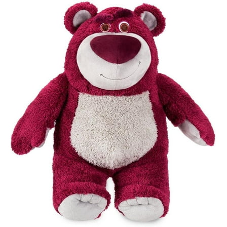Disney Lotso Strawberry Scented Plush, 13" Medium Toy from Toy Story 3 – Perfect for Ages 3 & Up