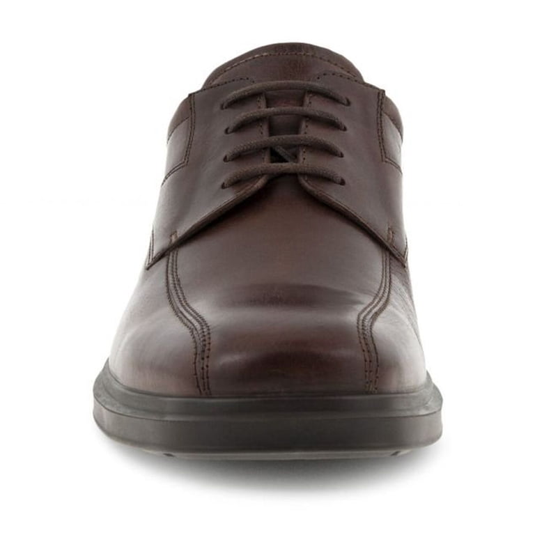 ECCO Mens Helsinki 2.0 Bike Toe Tie Shoes Mink Leather  display picture 1