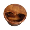 thumbnail image 4 of hengtong Wood Foot Bath Laundry Tub Barrel Foot Soak Tub for Home Use Outdoor Bedroom 26cm height, 4 of 9