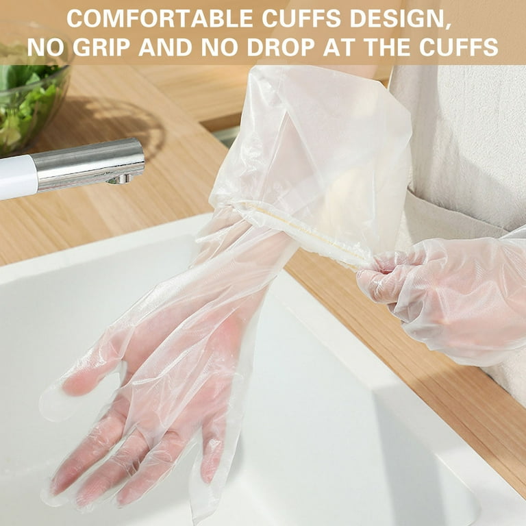 Plastic Gloves Elbow Length Gloves Disposable Surgical Gloves