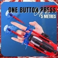 Hero Soft Rubber Bullets Jet Wrist Toy Launcher + 3 bullets7 T2Z5