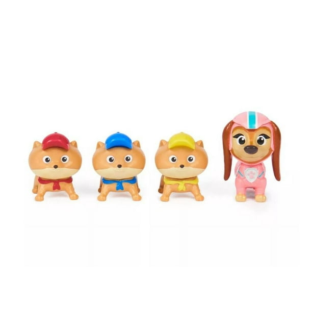 Set Da Gioco PAW Patrol Il Film Mighty: Liberty E Junior Patrollers Con Torre E Catapulta