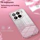 thumbnail image 5 of For Xiaomi 15 Pro Case Electroplating Gradient Glitter TPU Phone Cover - Green, 5 of 5