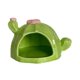thumbnail image 3 of Hamster Casa Refugio de Cerámica con Comedero Decorativo para Animales Pequeños Casa Escondite Divertida Resistente Adecuada para Mascotas Decoración Verde, 3 of 8