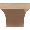 thumbnail image 2 of 8"W x 16"D x 8"H Wide Huntington Rough Cedar Woodgrain TimberThane Corbel, Primed Tan, 2 of 6