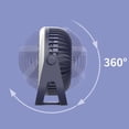 thumbnail image 6 of Tibvox Tent Fan with Lantern 2000mAh Battery Operated Personal Fan with USB Charger / LED Light for Outdoor Travel Camping, 6 of 12