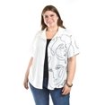 thumbnail image 1 of Blusa estampado unico Roman Fashion /Tallas Extras, 5108 (Blanco) blanco 40, 1 of 6