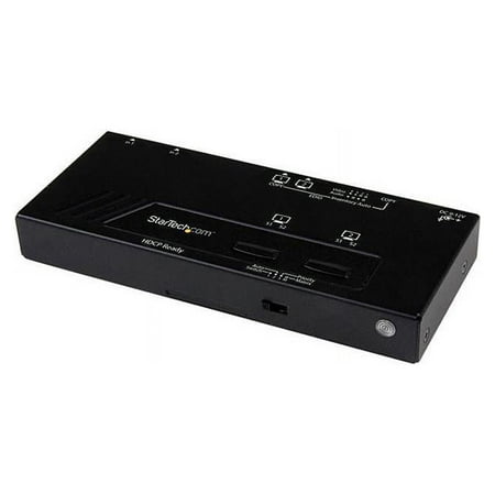 UPC: 0065030855044 | StarTech.com 2×2 HDMI Matrix Switch w/ Automatic and Priority Switching – 1080p VS222HDQ