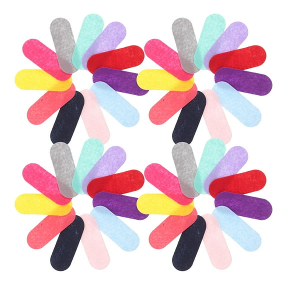 HEANUJJ 200pcs Elliptical Hair Clasps in Assorted Color for Women and Hair Styling in Various Occasions