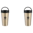 thumbnail image 2 of kurtrusly Reusable Thermal Cup Eco-Conscious Choice For Better Tomorrow Convenient gold 500ml 2Set, 2 of 6