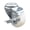 Swivel - Top Lock Brake - White, variant on 3 Inch SS Nylon Wheel Swivel Bolt Hole Caster with Brake Service Caster Brand