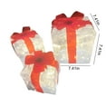 thumbnail image 3 of XZNGL Led String Lights Indoor Christmas Gift Box 3 Piece Folding Christmas Gift Box Luminous Christmas Gift Box Christmas Lantern Festival Light String String Lights for Christmas Tree, 3 of 7