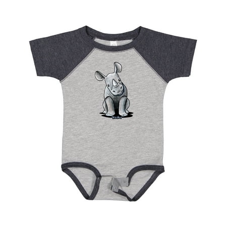 

Inktastic Curious Rhinos Gift Baby Boy or Baby Girl Bodysuit