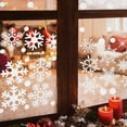 thumbnail image 3 of Wrapables Snowflake Window Clings Decal Stickers, Christmas Winter Decoration for Glass Windows, 9pc Starry, 3 of 4