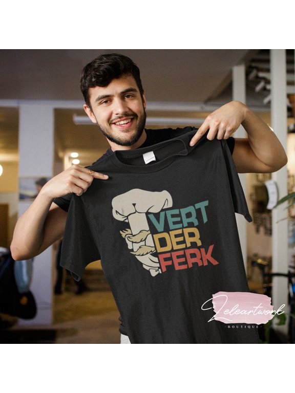 The Swedish Chef Vert Der Ferk Funny Gift T-Shirt, Vert Der Ferk Shirt, Swedish Chef Shirt