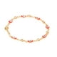 thumbnail image 3 of Pulsera Esclava Ojo Turco 5mm Unisex 20cm Chapa de Oro 18k rojo Unitalla Ametrinaa, 3 of 6