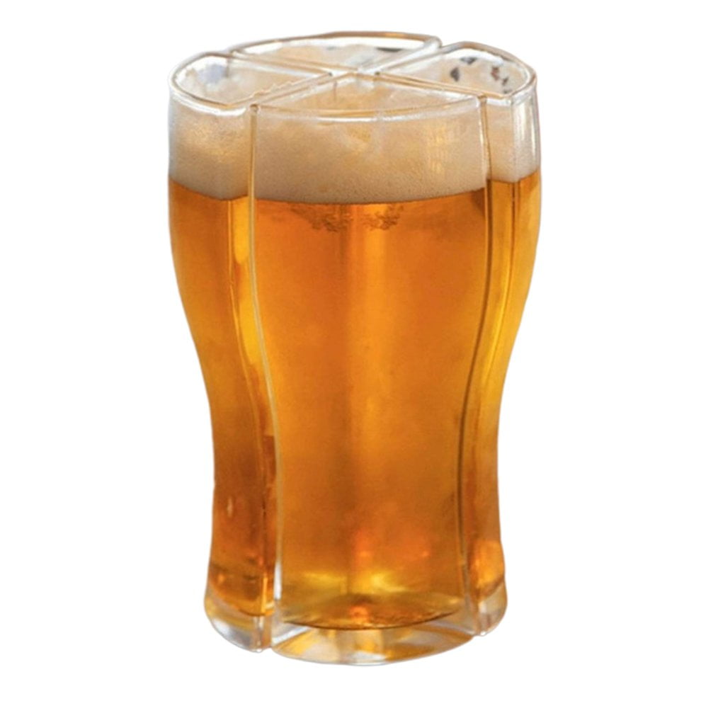 NEW Connected Drinking Glasses 4in1 Creative Beer Glasses Pub Style