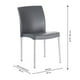 thumbnail image 5 of Juego de 4 Sillas Equipamiento en Muebles polipropileno alta resistencia color gris, 5 of 5