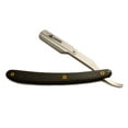 thumbnail image 3 of Stainless Steel Straight Razor, Shavette w/ 100 Shark Single Edge Razor Blades, 3 of 5