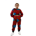 thumbnail image 1 of 2Pc Female Wine Red Sporty Pant Set, 1 of 4