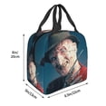 thumbnail image 5 of Horror Freddy Krueger Portable Lunch Bag, Insulated Lunch Box Reusable Lunch Totes Bag For Camping Hiking Travel Picnic, 5 of 8