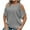 Gray-06, variant on Mittory Women's Plus Size Tops Eyelet Embroidery Cold Shoulder Short Sleeve Scoop Neck Tee T Shirts
