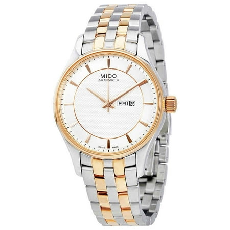 Mido Belluna Automatic Silver Dial Ladies Watch M0012302203191