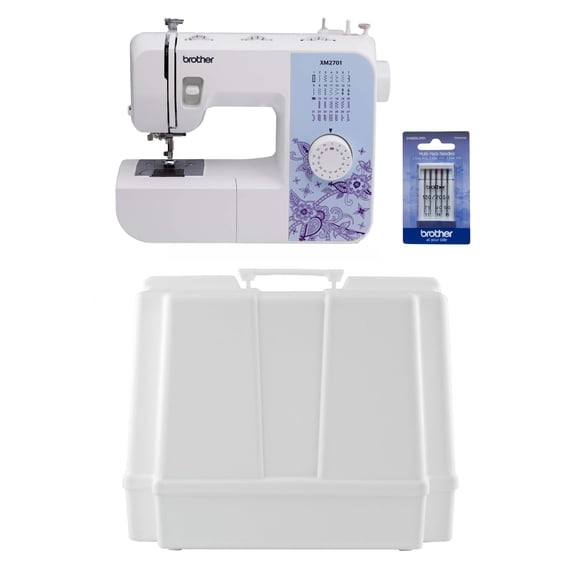 Máquina de coser Brother XM2701 de 27 puntadas con estuche de almacenamiento