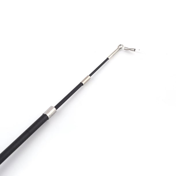 Gato Teaser Wands interactivo divertido caña de pescar Wand Stick juguete de entrenamiento (negro) Sywqhk Libre de BPA