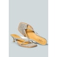 thumbnail image 2 of WINSLET Heeled Thong Sandal in Bronze, 2 of 5